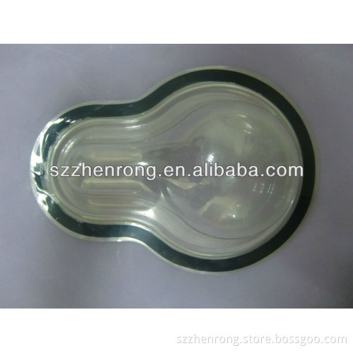 vacuum formed clear plastic circle cover